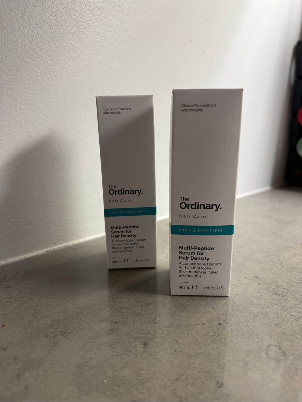 The Ordinary Multi-Peptide Serum for Hair Density — White with Teal Accent